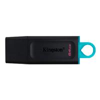 MEMORIA KINGSTON 64GB USB 3.2 ALTA VELOCIDAD / DATATRAVELER EXODIA NEGRO MEMORIA KINGSTON 64GB USB 3.2 ALTA VELOCIDAD / DATATRAVELER EXODIA NEGRO